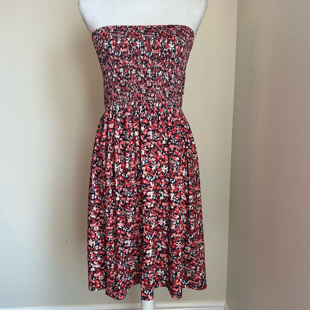 CHICGAL Women’s Summer SunDress Beach Cover Up Floral Print Size Large